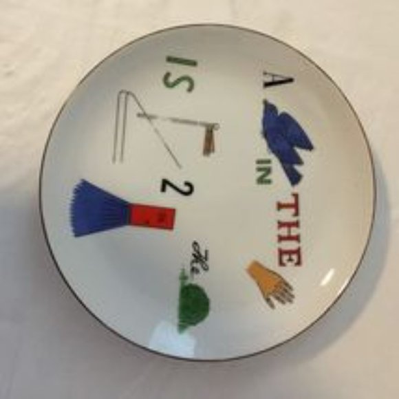 Vintage Rare 70s Ivory 7 1/2" Plates Gold Trim TASTE BETTER COLLECTION Choose 1 - Picture 9 of 11